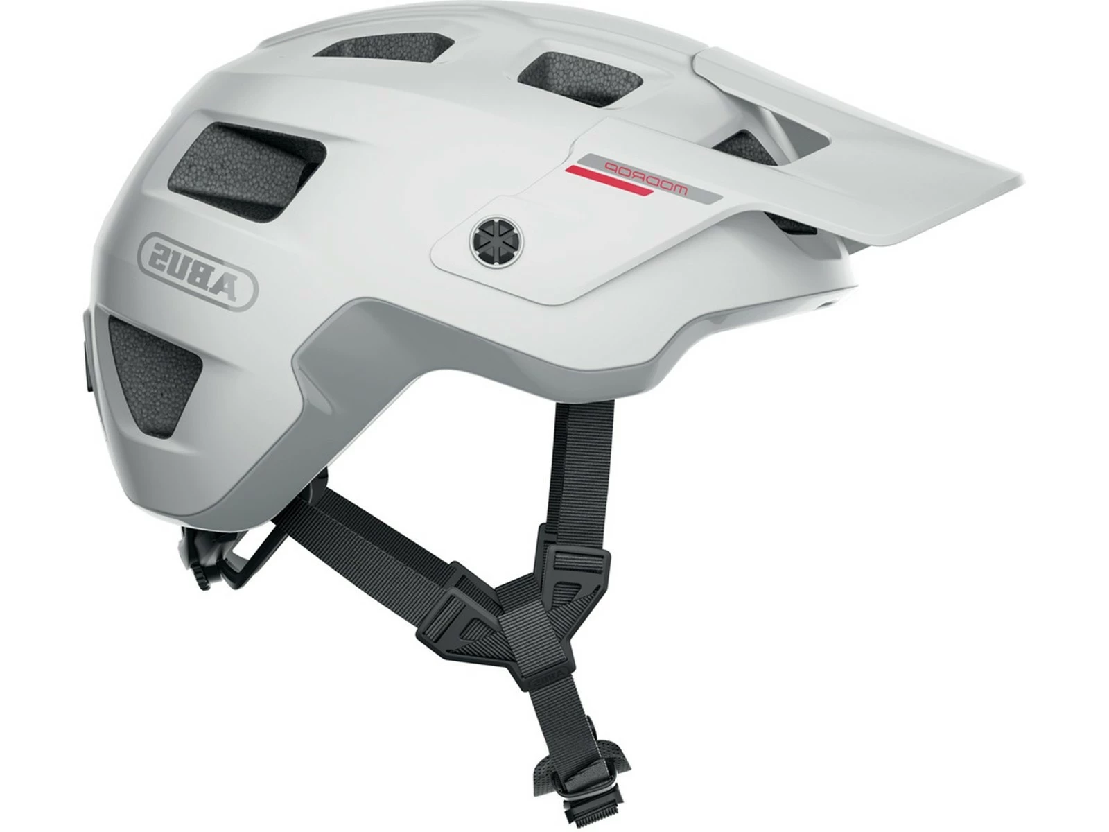 ABUS Casque VTT MoDrop Polar White 3 ABUS Casque VTT MoDrop Polar White