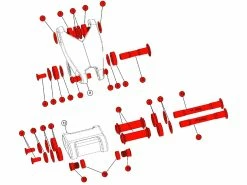 Promos Vtt Complets Boutique -Promos Vtt Complets Boutique bmc visserie de biellette n14 pour fourstroke 02 sportelite aps 216081 1