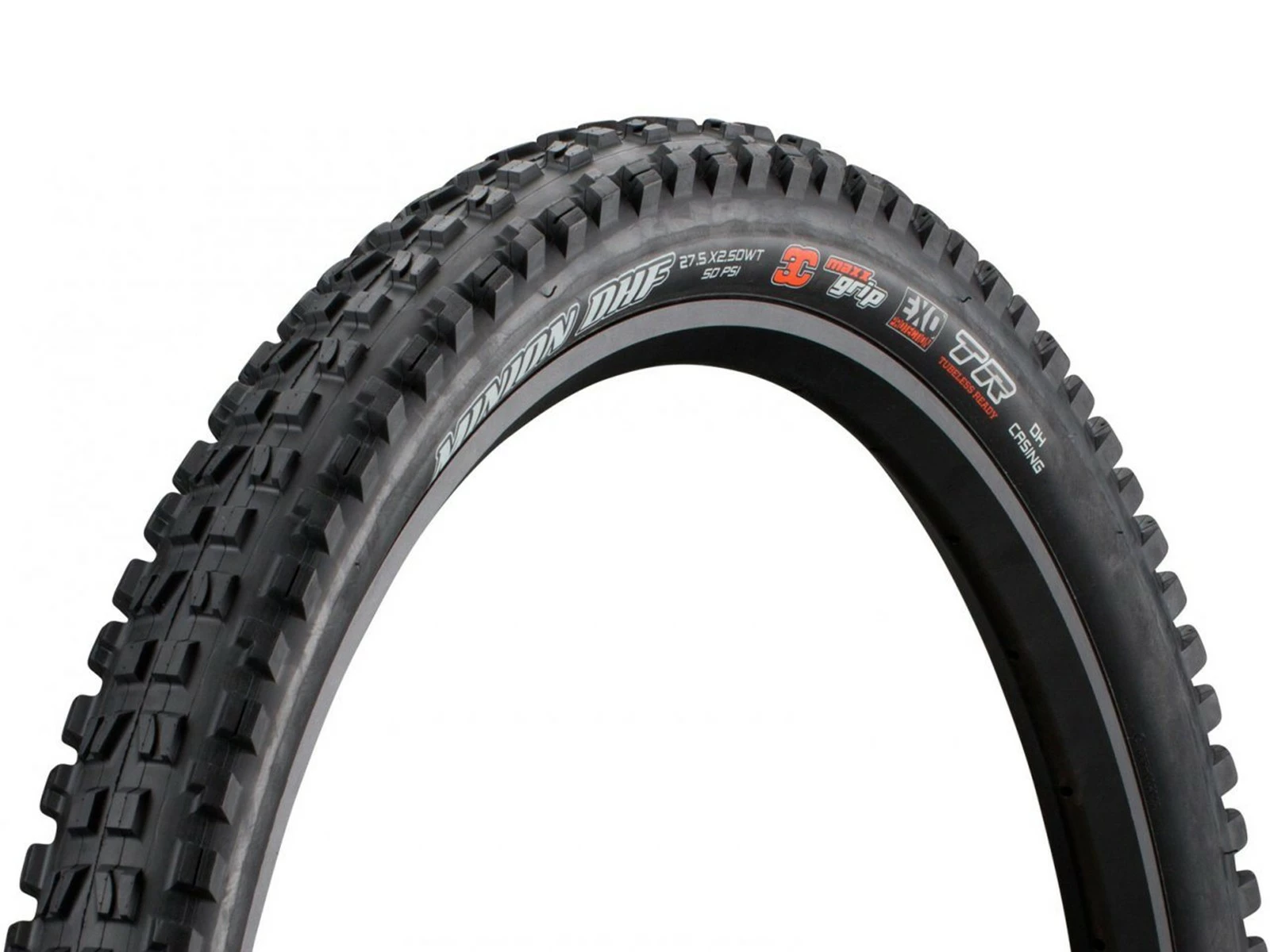 MAXXIS Minion DHF Pneu Souple MaxxGrip Dual Exo WT TR - 27,5 X 2,5 Pouces 3 MAXXIS Minion DHF Pneu Souple MaxxGrip Dual Exo WT TR - 27,5 X 2,5 Pouces