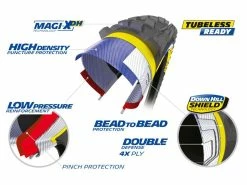 MICHELIN DH34 Performance Pneu Rigide - 29 X 2,4 Pouces 12 MICHELIN DH34 Performance Pneu Rigide - 29 X 2,4 Pouces -Promos Vtt Complets Boutique michelin dh34 performance pneu rigide 29 x 24 pouces 4