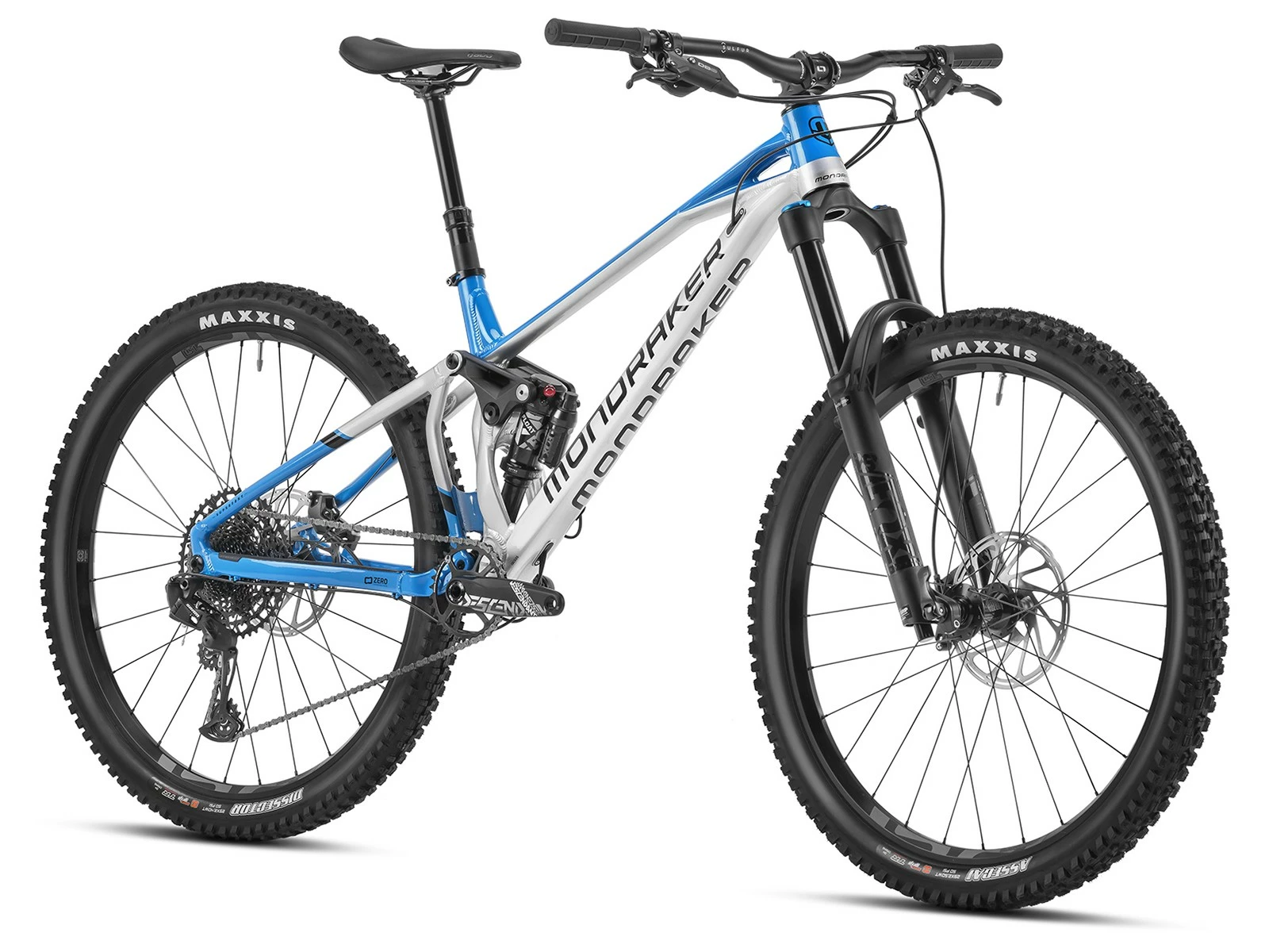 MONDRAKER Superfoxy VTT Enduro Silver Blue 2023 3 MONDRAKER Superfoxy VTT Enduro Silver Blue 2023