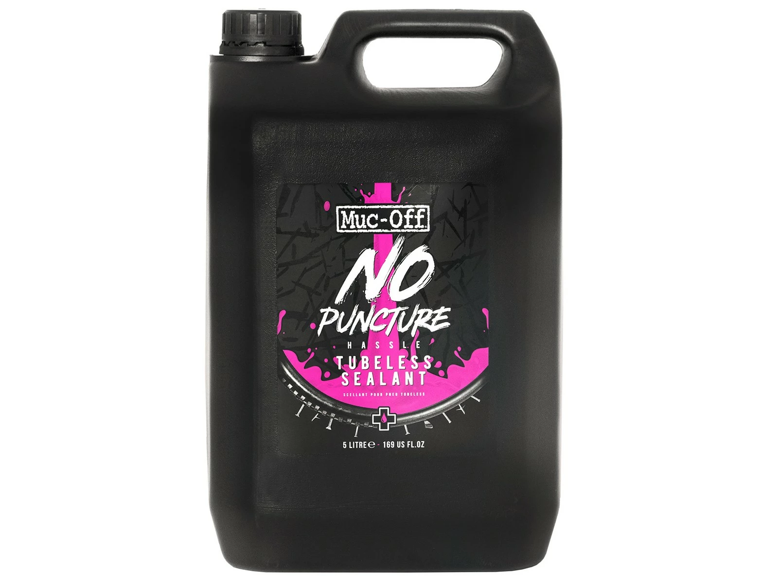 MUC-OFF Tubeless Sealant Liquide Préventif - Bidon 5L 3 MUC-OFF Tubeless Sealant Liquide Préventif - Bidon 5L