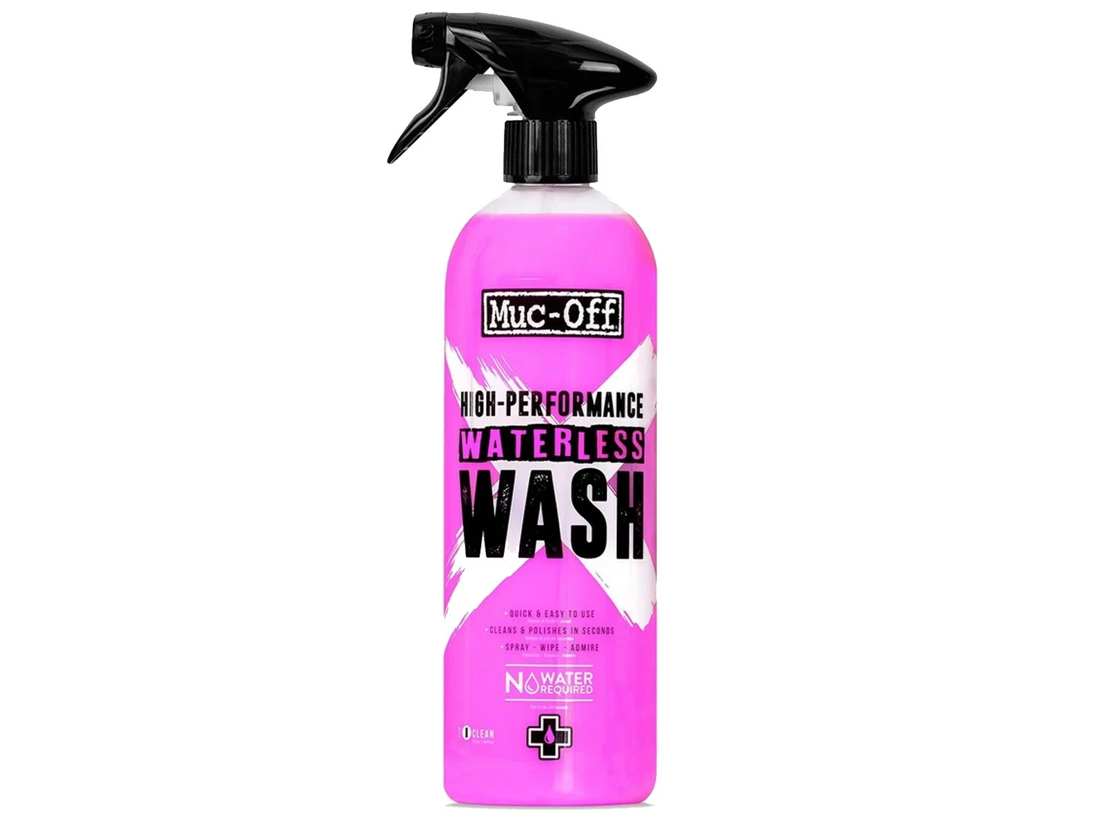 MUC-OFF Waterless Wash Nettoyant Sans Eau Haute Performance - Spray 750ml 3 MUC-OFF Waterless Wash Nettoyant Sans Eau Haute Performance - Spray 750ml