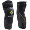 Racer Protective Gear RACER Genouillères VTT Mountain Knee Black Yellow -Promos Vtt Complets Boutique racer genouilleres vtt mountain knee black yellow