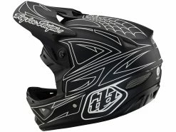 TROY LEE DESIGNS D3 Fiberlite Casque VTT Spiderstripe -Promos Vtt Complets Boutique troy lee designs d3 fiberlite casque vtt spiderstripe 3