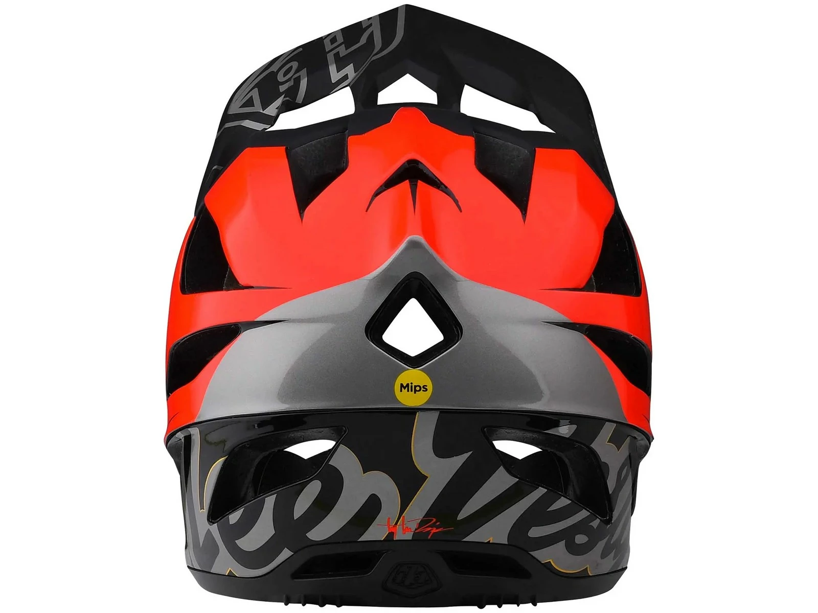 TROY LEE DESIGNS Stage MIPS Nova Casque VTT Glow Red 6 TROY LEE DESIGNS Stage MIPS Nova Casque VTT Glow Red – Image 4