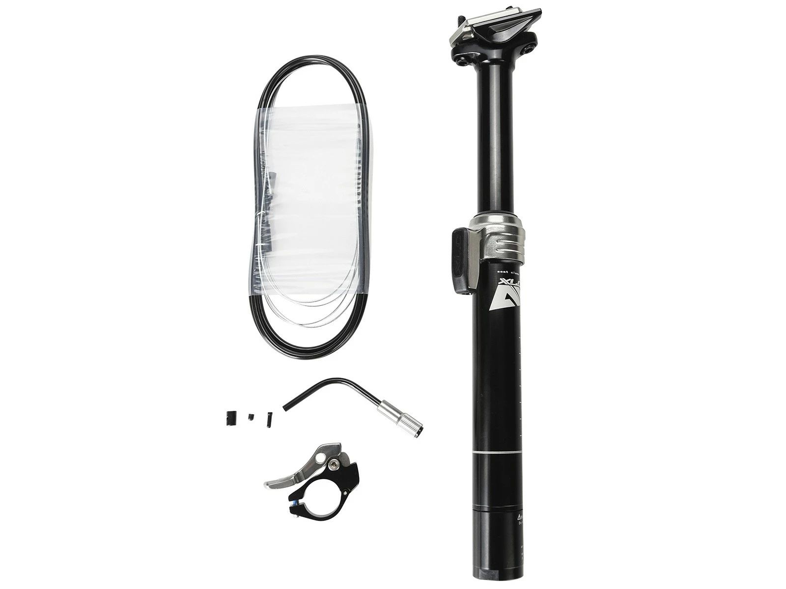 XLC SP-T10 Tige De Selle Télescopique 125mm ⌀31,6mm 42cm 3 XLC SP-T10 Tige De Selle Télescopique 125mm ⌀31,6mm 42cm